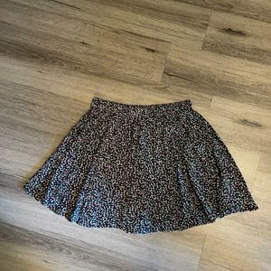 flower printed skirt